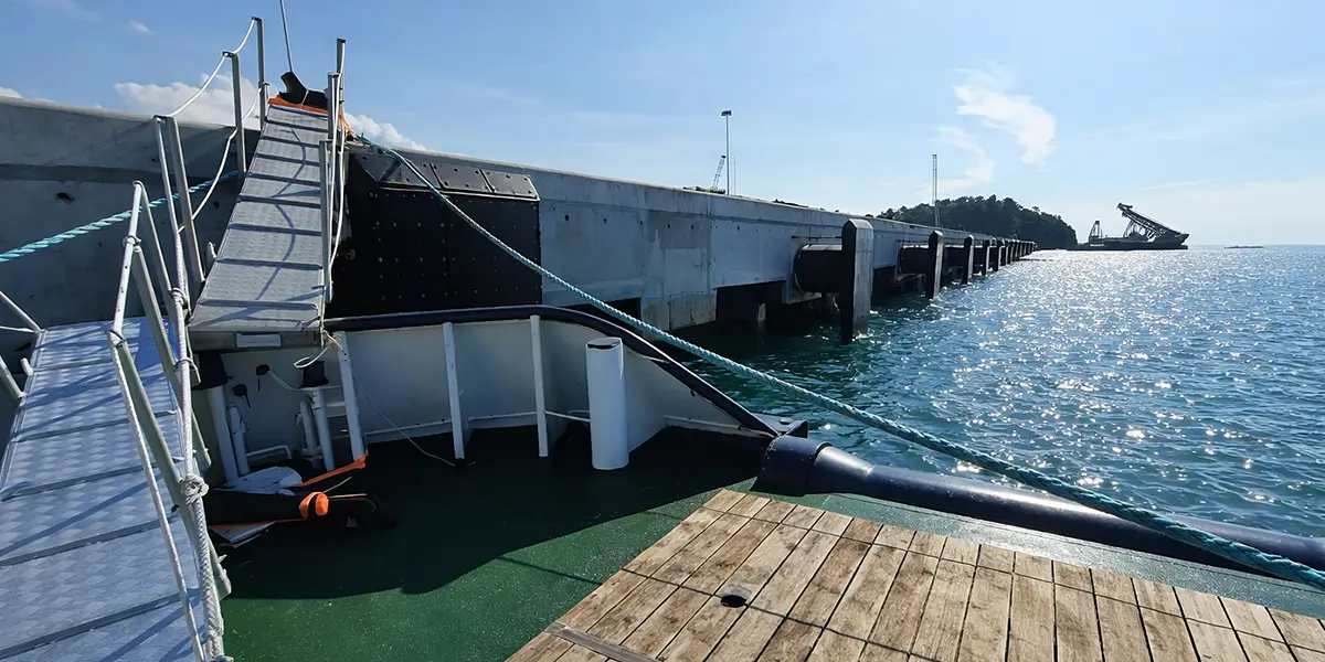 Efisiensi Operasional Pelabuhan Tibar Bay Timor-Leste